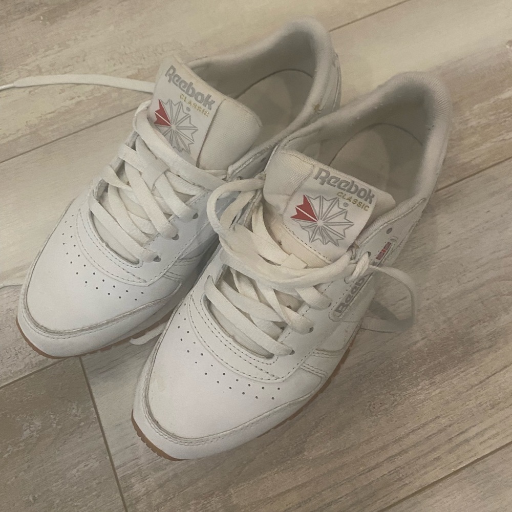 Reebok classic white sneakers